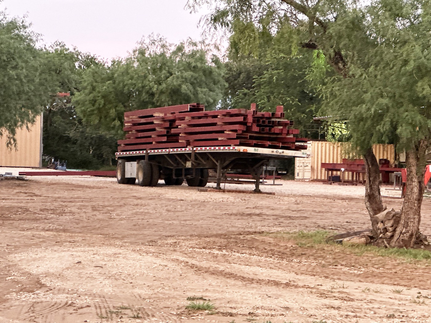 Fabricated steel